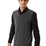 100% Cashmere V Neck Knit Sweater Vest