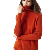 Maglione dolcevita 30% cashmere 70% lana merino