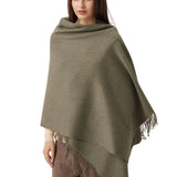 Women's Scarf 100% Merino Wool Knit Wrap Shawl