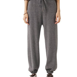 30% Cashmere,70% Merino Wool High Waist Sweatpants