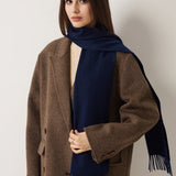 100% Pure Cashmere Scarf Fall Winter Plaid Soft