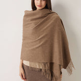 Women's Scarf 100% Merino Wool Knit Wrap Shawl