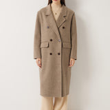 Double-Breasted 100% Merino Wool Pea Coat