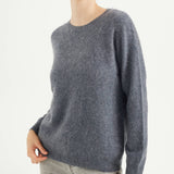 Chanyarn Women's 100% Merino Wool Luxury Soft Fall Winter Warm Crewneck Long Sleeve Brushed Fuzzy Pullover Sweater