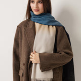 100% Merino Wool Scarf Fall Winter Knitted Scarves