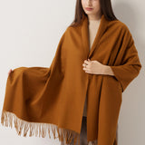 Women's Scarf 100% Merino Wool Knit Wrap Shawl