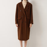 Double-Breasted 100% Merino Wool Pea Coat