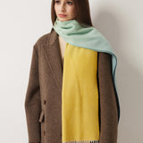 100% Merino Wool Scarf Fall Winter Knitted Scarves