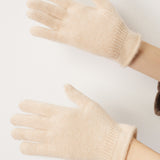 100% Pure Cashmere Gloves Winter Knit Gloves for Teens