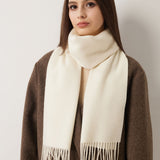 100% Pure Cashmere Scarf Fall Winter Plaid Soft