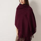 Women's Scarf 100% Merino Wool Knit Wrap Shawl