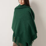 Women's Scarf 100% Merino Wool Knit Wrap Shawl