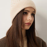 100% Cashmere Unisex Skull Cap Knit Beanie