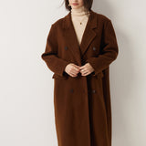 Double-Breasted 100% Merino Wool Pea Coat