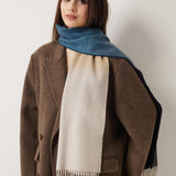 100% Merino Wool Scarf Fall Winter Knitted Scarves