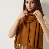 Women's Scarf 100% Merino Wool Knit Wrap Shawl