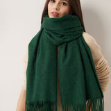 Women's Scarf 100% Merino Wool Knit Wrap Shawl
