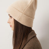 100% Cashmere Unisex Skull Cap Knit Beanie