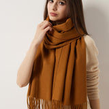 Women's Scarf 100% Merino Wool Knit Wrap Shawl