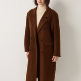 Double-Breasted 100% Merino Wool Pea Coat