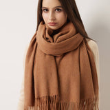 Women's Scarf 100% Merino Wool Knit Wrap Shawl