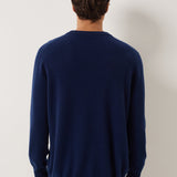 100% Cashmere Crew Neck Seamless Knit Sweater