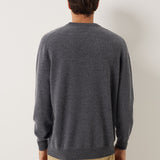 100% Cashmere V Neck Seamless Knit Sweater