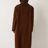 Double-Breasted 100% Merino Wool Pea Coat