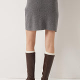 30% Cashmere,70% Merino Wool Bodycon Pencil Skirt
