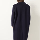 Double-Breasted 100% Merino Wool Pea Coat