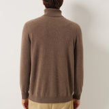 100% Cashmere Turtleneck Seamless Knit Sweater