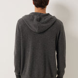 100% Cashmere Hoodies Knit Cardigan Sweater