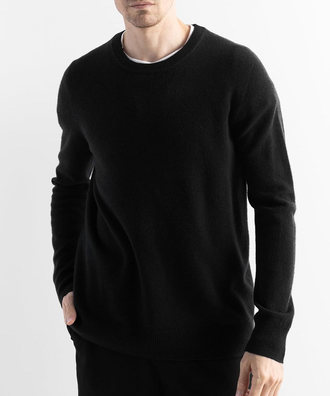 Australian Merino Wool Crewneck Sweater