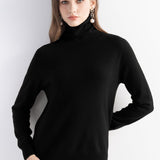 Mongolian Cashmere Turtleneck Sweater