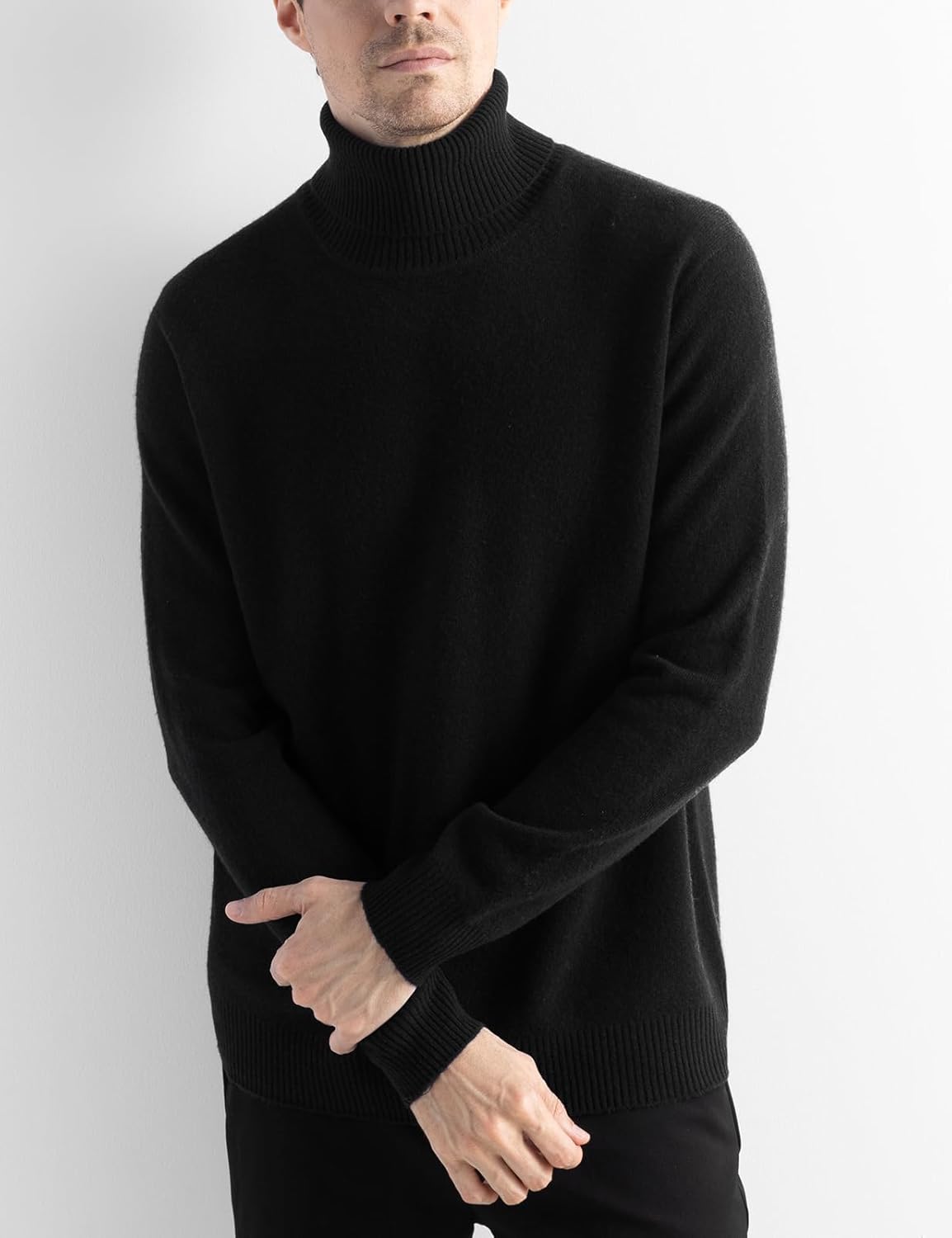 Australian Merino Wool High Neck Sweater