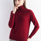 Mongolian Cashmere Turtleneck Sweater