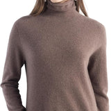 Mongolian Cashmere Turtleneck Sweater