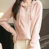 Cardigan de munición larga de manga larga de manga larga de lana 100% merino