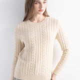 Mongolian Cashmere Slim Fit Crewneck Sweater