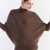 Frauen Merino Wolle übergroß