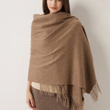 Women's Scarf 100% Merino Wool Knit Wrap Shawl