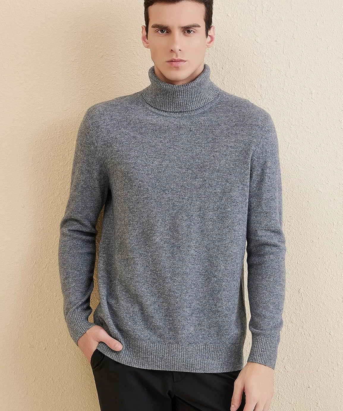 Australian Merino Wool Turtleneck Sweater