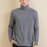 Chanyarn Men's 100% Merino Wool Sweater 2025 Fall Winter Casual Turtleneck Warm Soft Long Sleeve Knitted Pullover Sweater