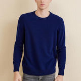 Chanyarn Men's 100% Merino Wool Sweater 2025 Fall Winter Casual Crewneck Warm Soft Long Sleeve Knitted Sweater