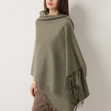Women's Scarf 100% Merino Wool Knit Wrap Shawl