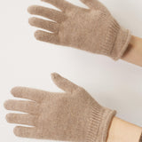 100% Pure Cashmere Gloves Winter Knit Gloves for Teens