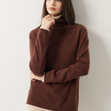 30% Cashmere 70% Merino Wool Turtle Neck Sweater