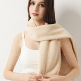 100% Merino Wool Knit Wrap Shawl with Sleeves