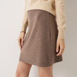 30% Cashmere,70% Merino Wool Bodycon Pencil Skirt