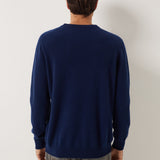 100% Cashmere V Neck Seamless Knit Sweater